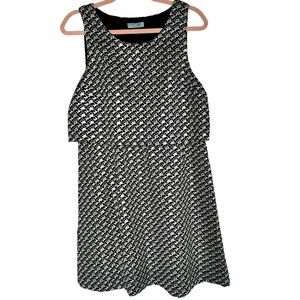 Cynthia by Cynthia Rowley Cocktail Dress, Black/Silver, SIZE 10